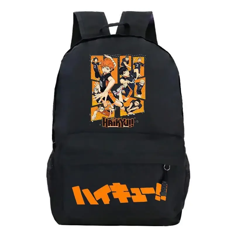 Japan Anime Haikyuu Kinderrugzak Jongens Meisjes Cartoon Print Schooltas Harajuku Studenten Anime Rugzakken Terug Naar School Gift