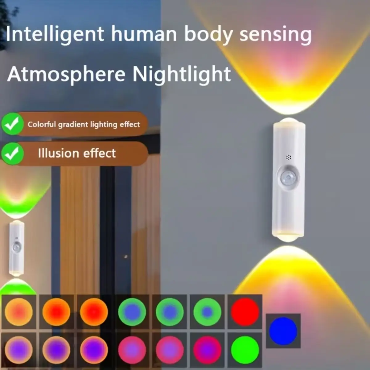 luz-noturna-led-de-parede-com-sensor-de-movimento-rgb-recarregavel-via-usb-magnetica-com-efeito-de-por-do-sol-para-festas-corredores-e-armarios-1-unidade