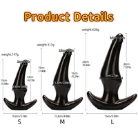 Wearable Anti Drop Soft Anal Plugs Prostate Massage Huge Butt Plug Anal Training Comfortable To Wear Butt Plug Adult Sex Toys - Image 3