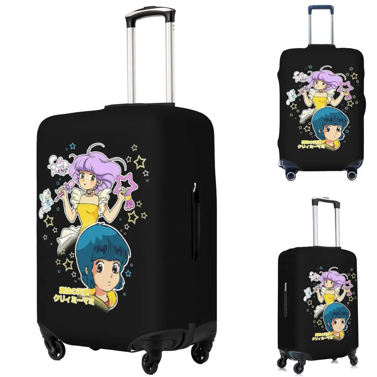 

Ange Magique Creamy Mamy Classique Creamy Mami Чехол для чемодана Эластичные дорожные защитные чехлы для багажа для 18-32 дюймов