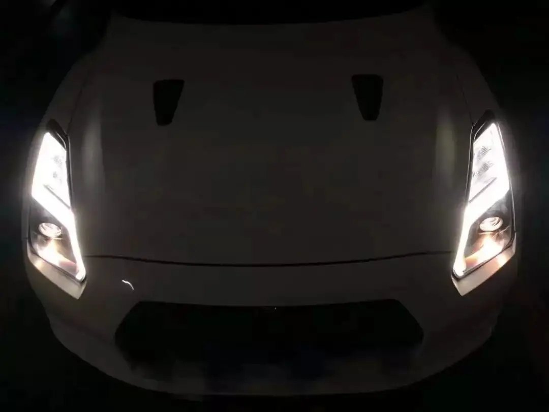 Farol LED para NISSAN GT-R R35 GTR R35 SN 2009-2018