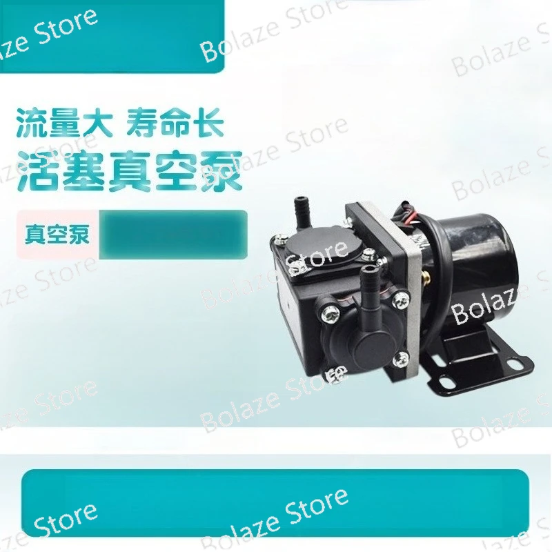 30L/MIN Piston Vacuum Pump, High Flow High Pressure Low Noise Pump for Physiotherapy & Beauty Equipment