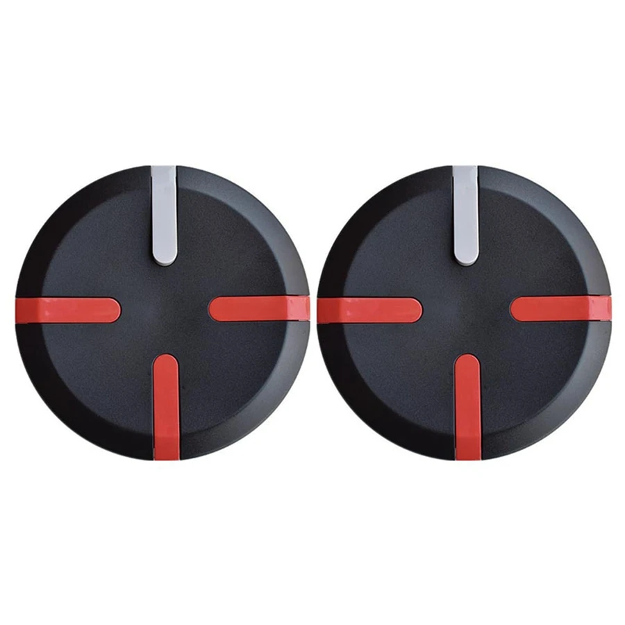 2Pcs Electric Balance Scooter Wheel Hub Cover Cap Practical Wear Resistant Side Cap for Xiaomi Ninebot/Mini Pro-Black