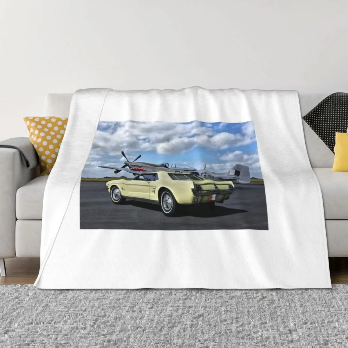 

American Legends Throw Blanket For Decorative Sofa sofa bed Cute Plaid Blankets