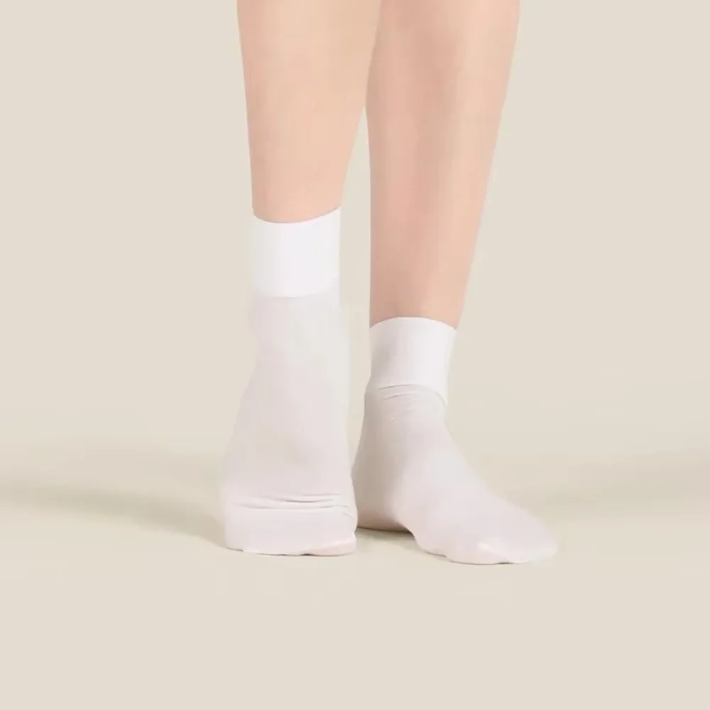 Modern Dance Breathable Ballet Socks Short Socks Professional Dance Socks Ballet Pink Nude White Ballet Stockings Girls