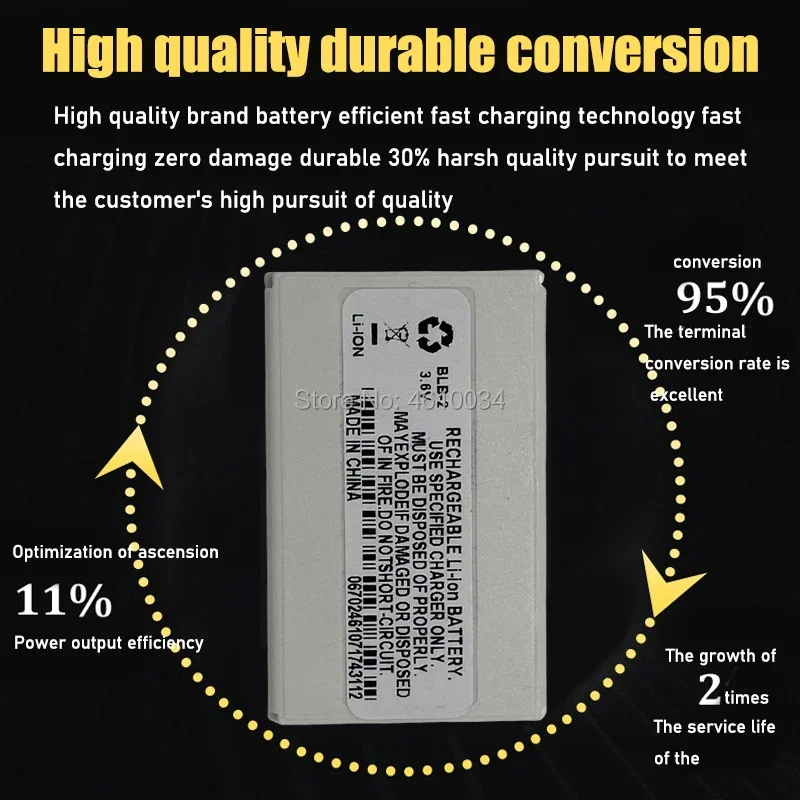 BLB-2 Battery for Nokia 3610 6510 6590 6500 6590i 7650 8290 8310 8390 8210 8250 8270 8850 BLB 2 800mAh New image 2