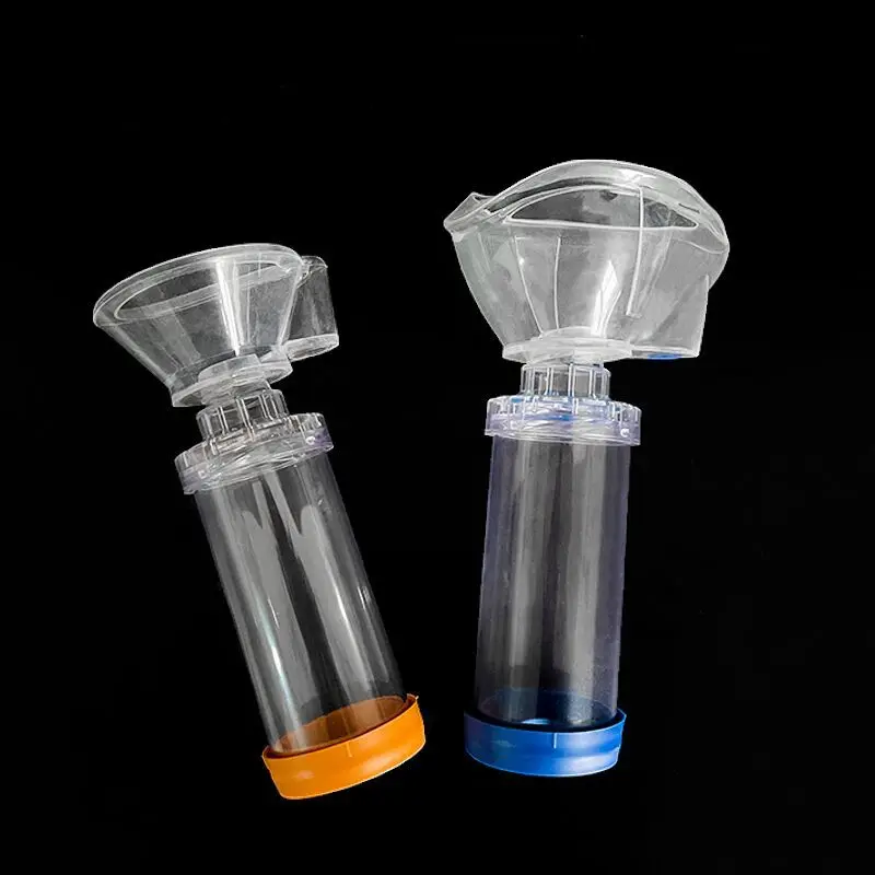 Portable Home Inhalation Support Gear Soft Mask Spacer Chamber Fit Adults Children Daily Aerosol Therapy Treatment Use