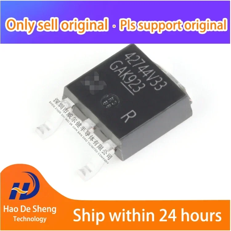 10PCS/LOT TLE42744DV33ATMA1 TO-252 New Original In Stock