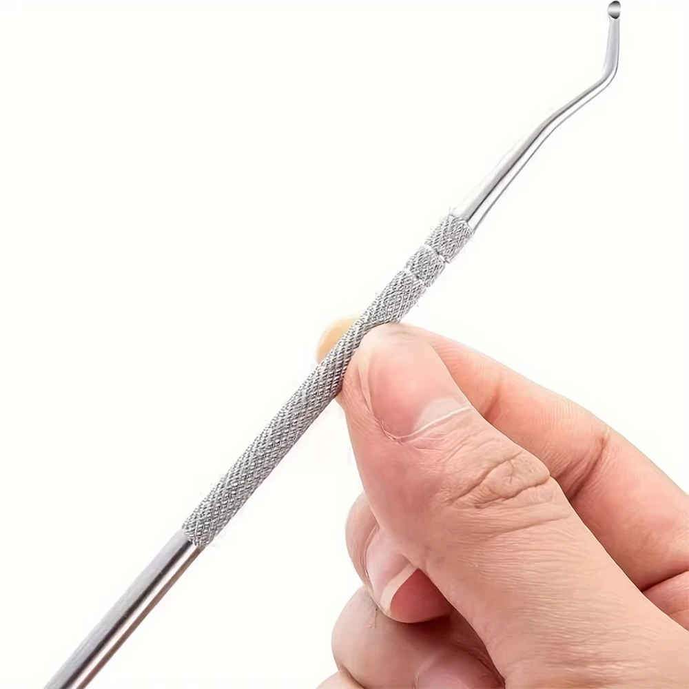 YIKOOLIN 1/3Pcs Ingrown Toenail Pedicure Tool Stainless Fingernail Care Set for Relief Manicure Tools Deep Cleaning Nail Grooves
