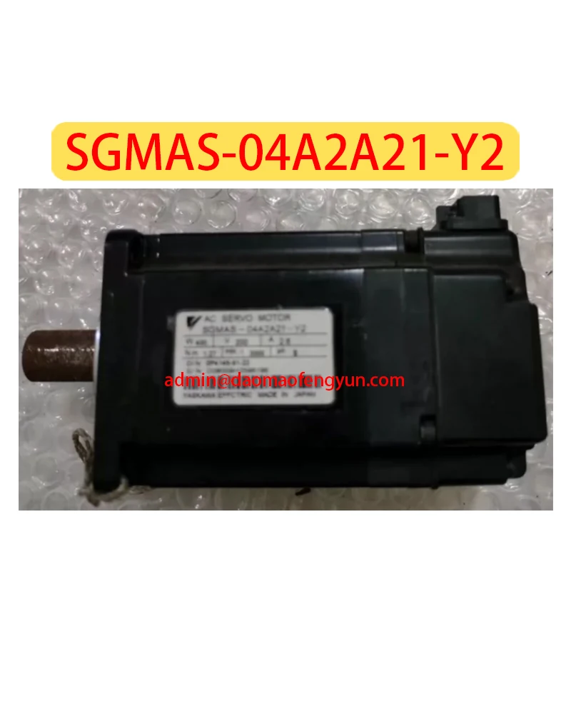 

SGMAS-04A2A21-Y2 Used Servo Motor SGMAS 04A2A21 Y2，Fast shipping
