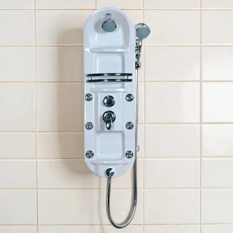 

Shower column first single straight drop acrylic shower