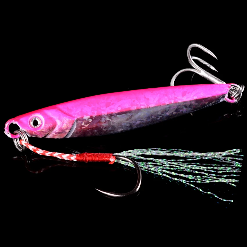 Ozean Boot Strand Meerwasser Angeln Drag Metall Jigging Köder 60g 80g Künstliche Köder für Spanische Makrele Bass Casting löffel Jigs – Detail 12