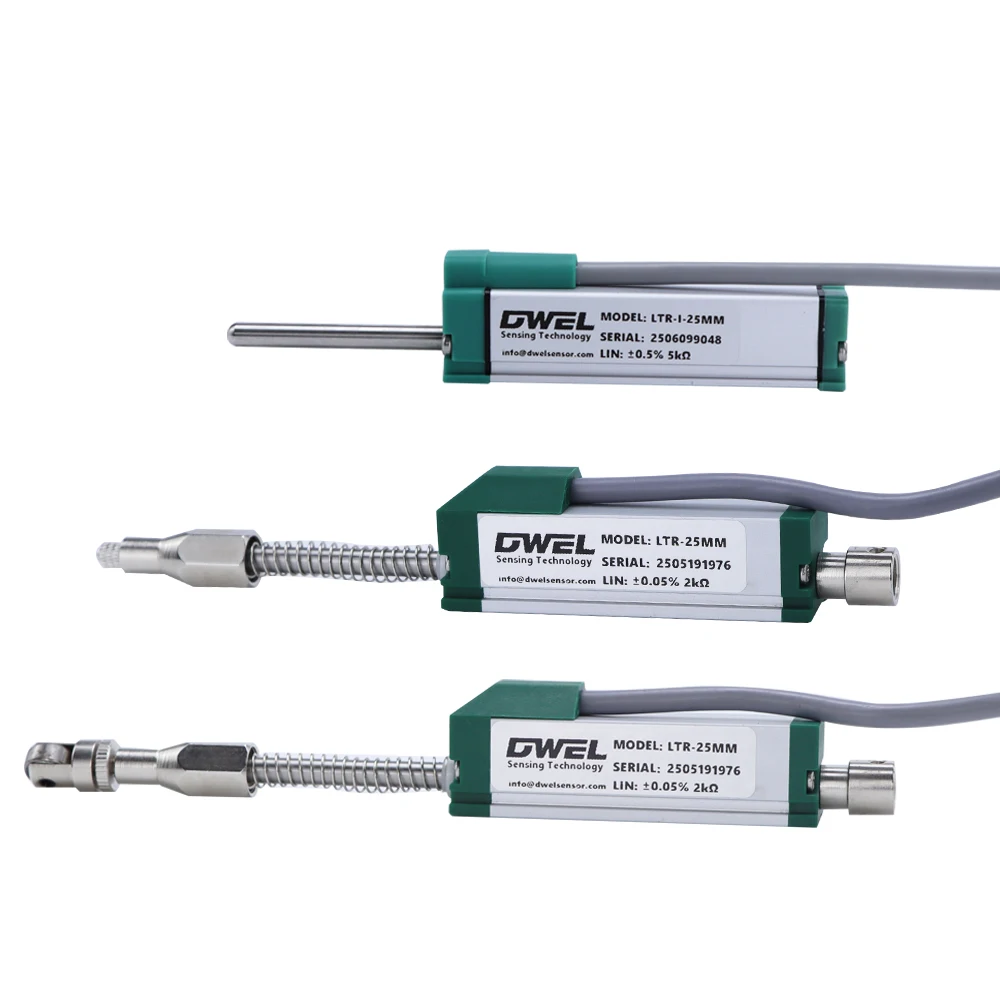 Spring Load Linear Displacement Sensor Position Transducer 4-20mA 0-10v KTR PY-2 TRS LWH Novotechnik Replacement