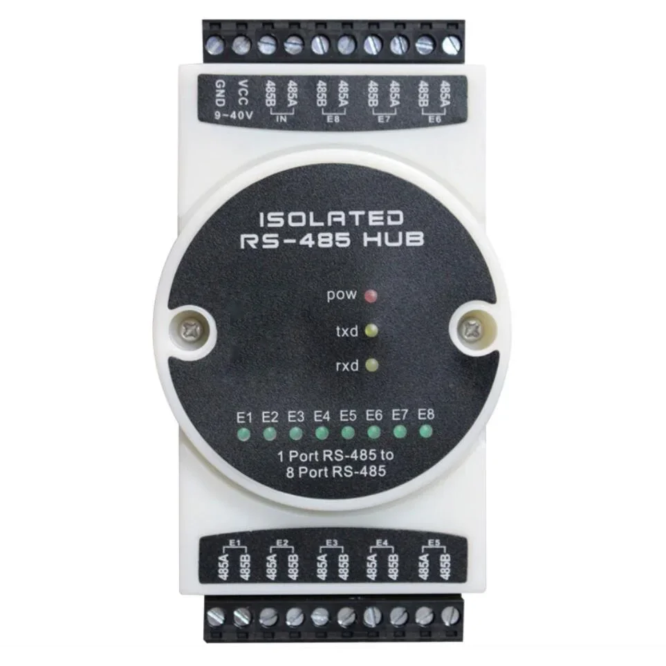 NF 485 Hub 8Channel RS485 Distributor/Repeater One Sub Eight Industrial Photoelectric Isolated Relay