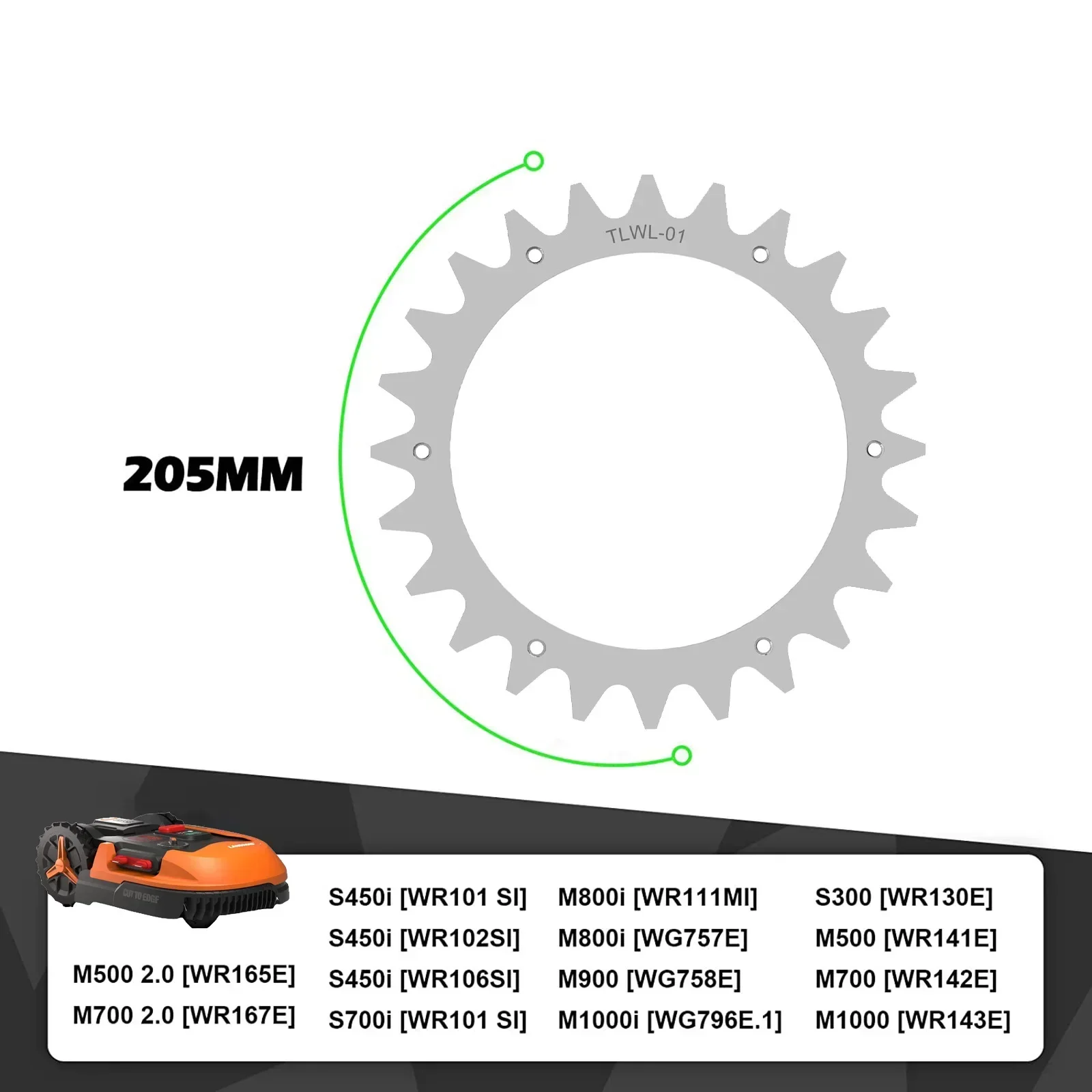 With Our S&M Robotic Spikes For Worx, You Can Prevent Your Lawn Robot From Digging Out And Staying On The Lawn