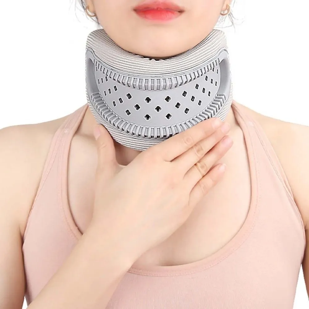 Comfortable Anti Bowing Neck Brace Breathable Soft Cervical Corrector Neck Orthopedic Portable Neckband Cover Household