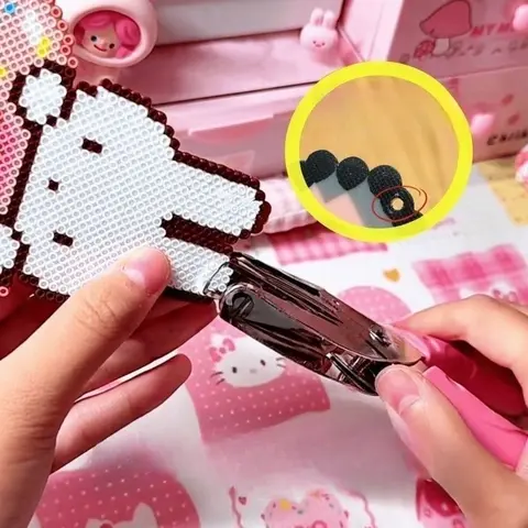 1Pc 3/6mm, Single Hole Metal Punch Round Circle Puncher With Soft Anti Slip Grip Handles For Paper Scrapbooking DIY Craft