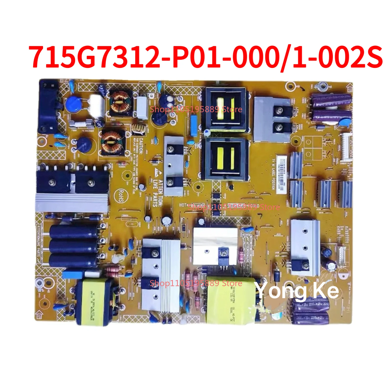 POWER SUPPLY BOARD for 55PUS6561/12 Power Supply 715G7312-P01-001-002S