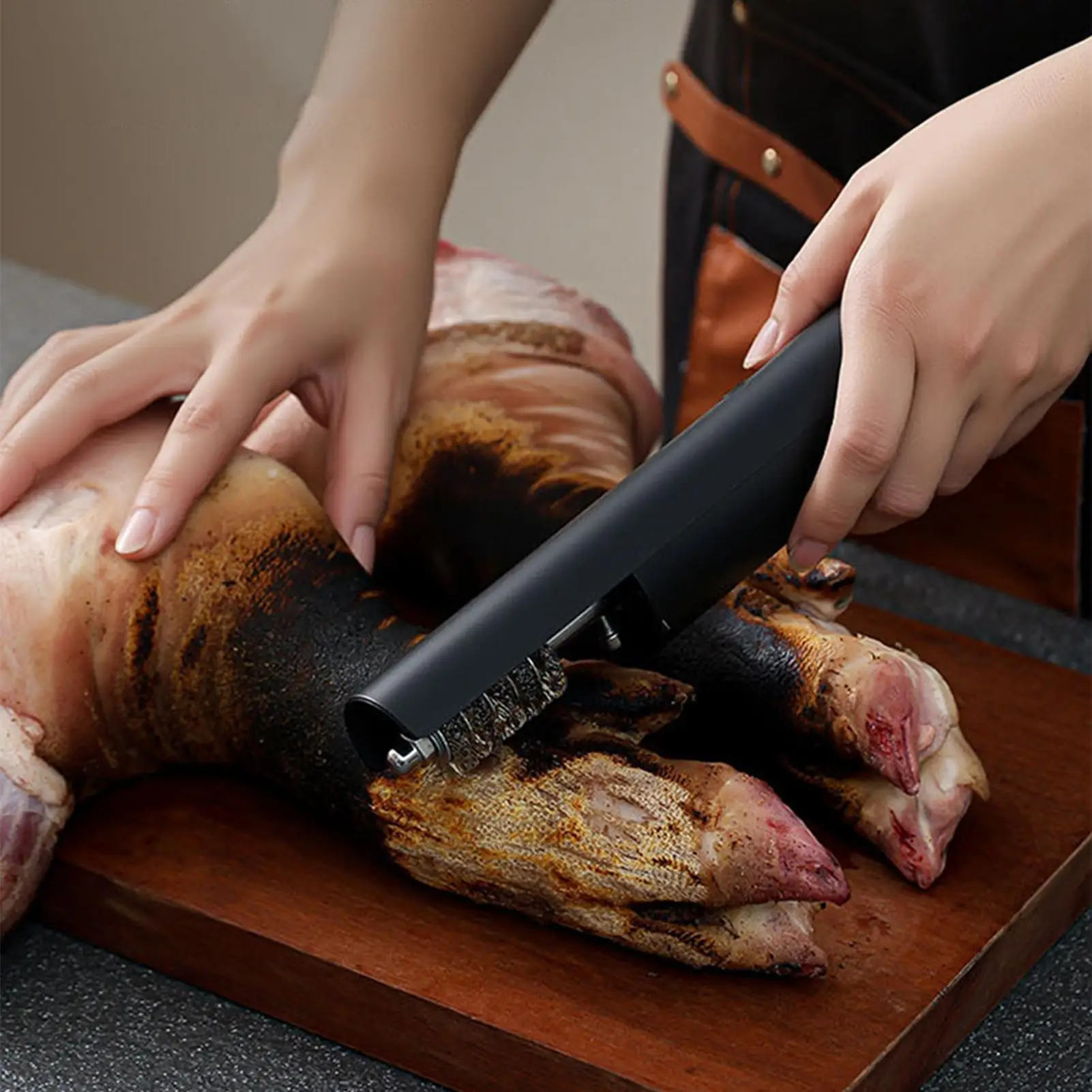 Livestock Hair Scrapers Charred Meat Cleaning Tools Cow Animal Hair Removal Brush For Goats Poultry Hog Camping Baking Farm Home