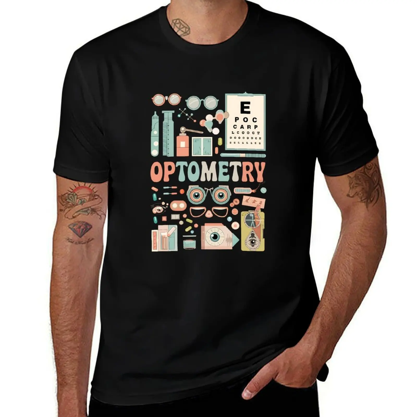 

Ophthalmologist Optometry Graduation Ophthalmology Tech T-Shirt plus sizes funny meme t-shirts blue archive t shirt for men