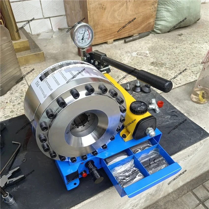 HB-25 Hydraulic Hose Crimper Machine Manual Shrinking Machine High-pressure Oil Pipe Hydraulic Hose Crimping Machine 35Mpa 50mm