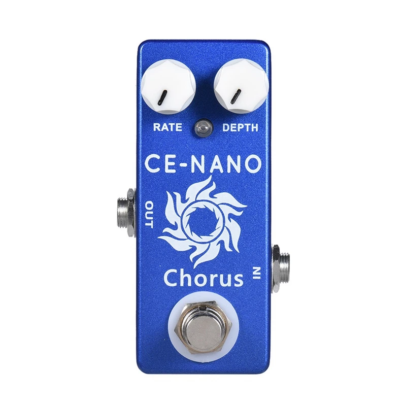 MOSKY CE-NANO Effects Processors CE-NANO CHORUS Electric Guitar Chorus Effect Pedal Full Metal Shell True Bypass for Bass