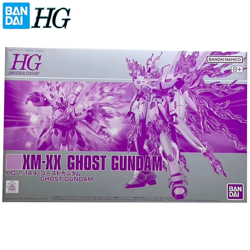 

In Stock Bandai Gundam HGUC PB Exclusive XM-XX Ghost Gundam 1/144 Scale Assembling Action Figure Model Ornament Toys