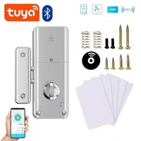 Tuya BLE Smart Lock Bluetooth App Unlock Magnetic Lock Wooden Door Invisible Electronic Lock with IC Card APP Remote Unlock