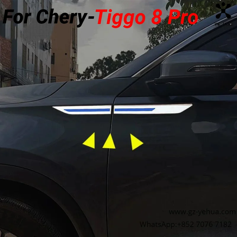 Voor Chery Tiggo 8 Pro 2021 2023 Carrosserie Decoratieve Strip Deur Rand Decoratieve Auto 'S Onderdelen Refit Producten Accesoria Para Auto