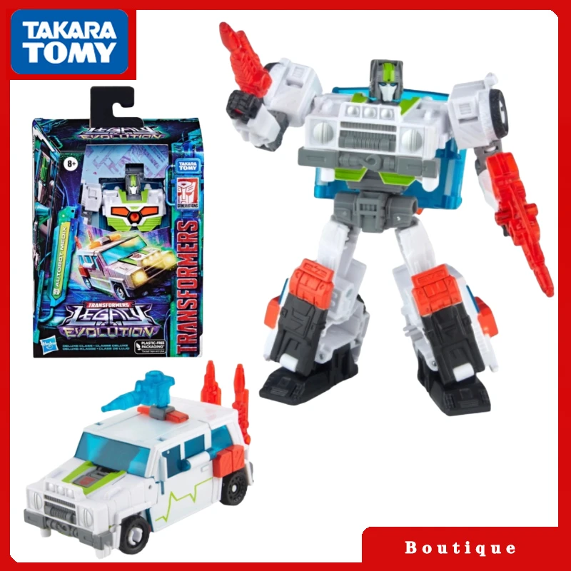 In Stock Takara Tomy Transformers Toys Legacy Evolution Deluxe Class Medix Autobot Action Figures Gifts Hobbies Collectible