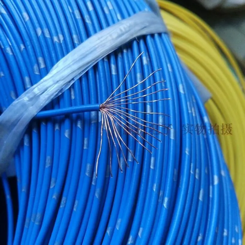 1.25 Square Meters   Japanese Original High-temperature Resistant Automotive Spot Wire  Solid Color Wire   $0.7 per meter