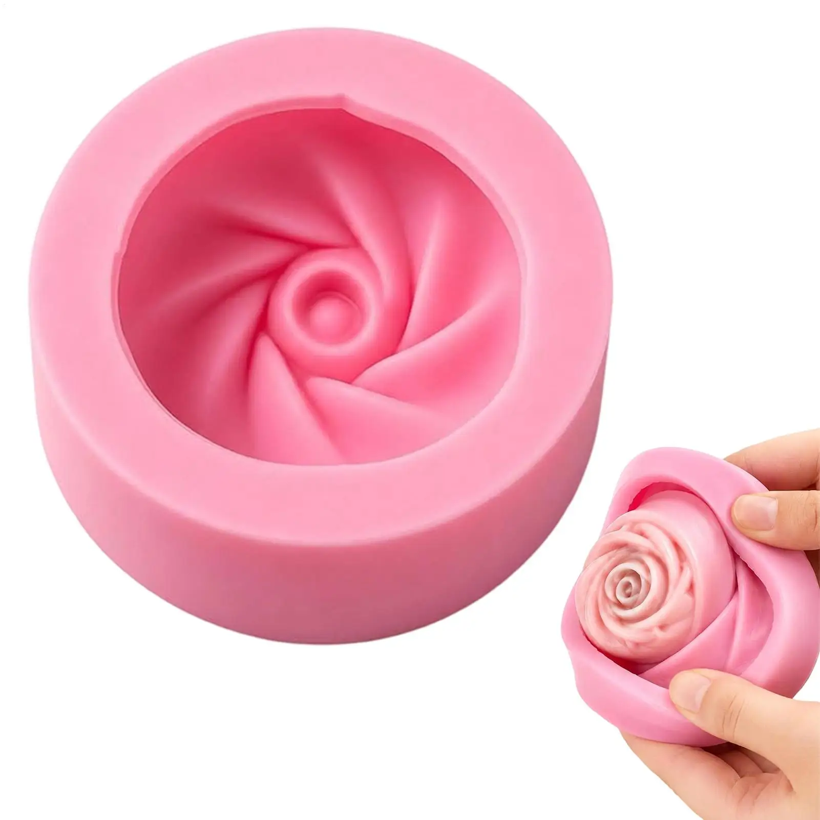 Silicone Molds Dumpling Steamed Stuffed Bun Silicone Mold Food Grade Reusable Mould for Candle Soap Plaster Resin Art
