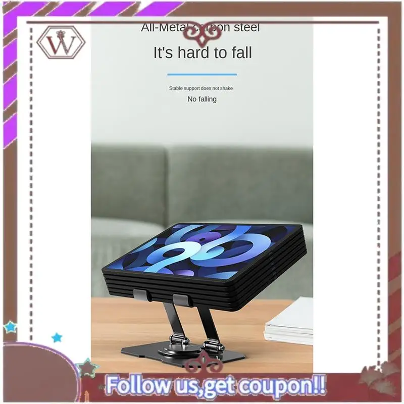 Latest 360° Tablet Stand Folding And Lifting Holder Desk Heat Dissipation Base Bracket