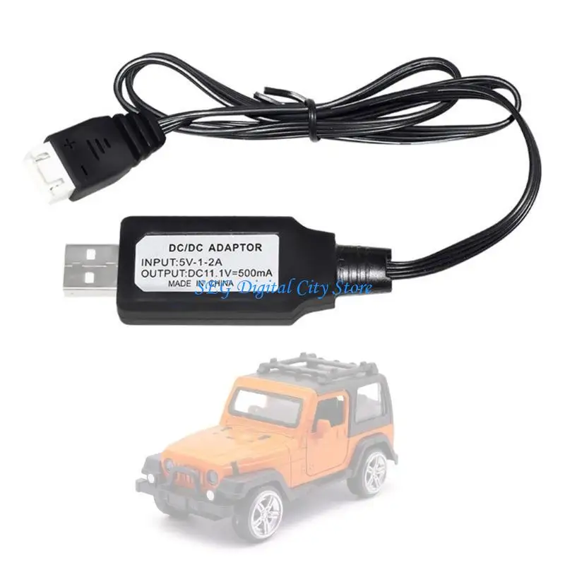

U75B 11.1V 500mAh USB Lipo Battery RemoteControl Toy Aircraft Charging Cab