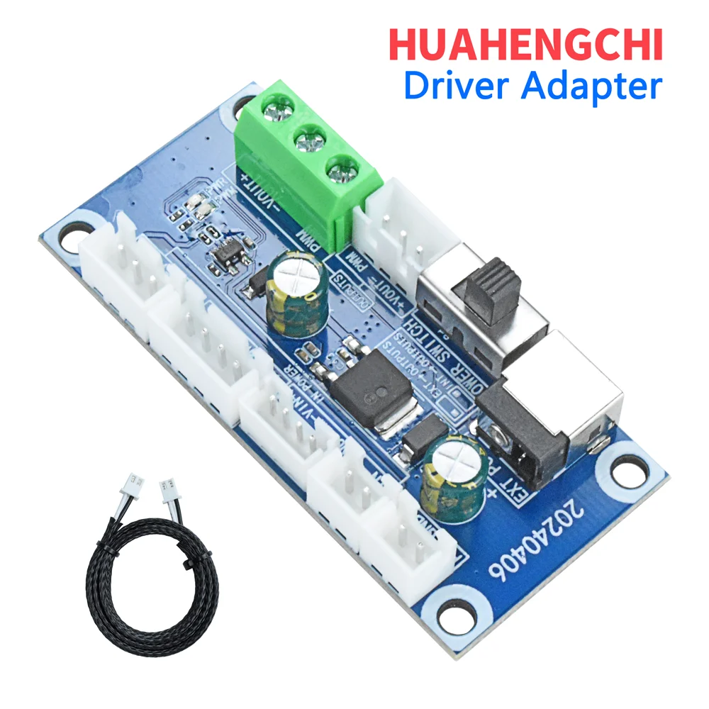 Interface Driver Placa adaptadora para gravador CNC, cabeça do módulo, placa de transferência, máquinas de gravação a laser ferramentas, 20W, 40W,