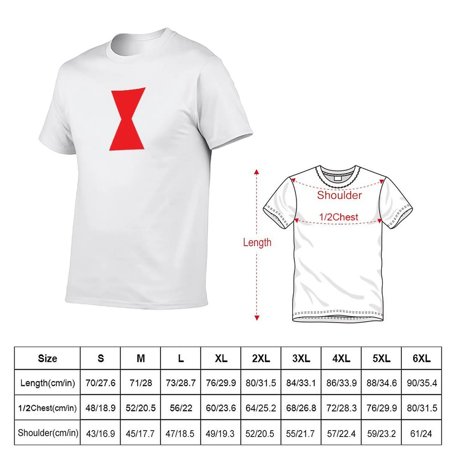 Widow T-Shirt anime stuff vintage clothes men workout shirt