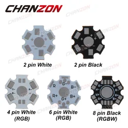 CHANZON 1W 3W 5W LED PCB Board Piastra di base in alluminio Dissipatore di calore Substrato 20mm Star Kit FAI DA TE Dissipatore di calore di raffreddamento 20 mm per 1 3 5 W W Watt