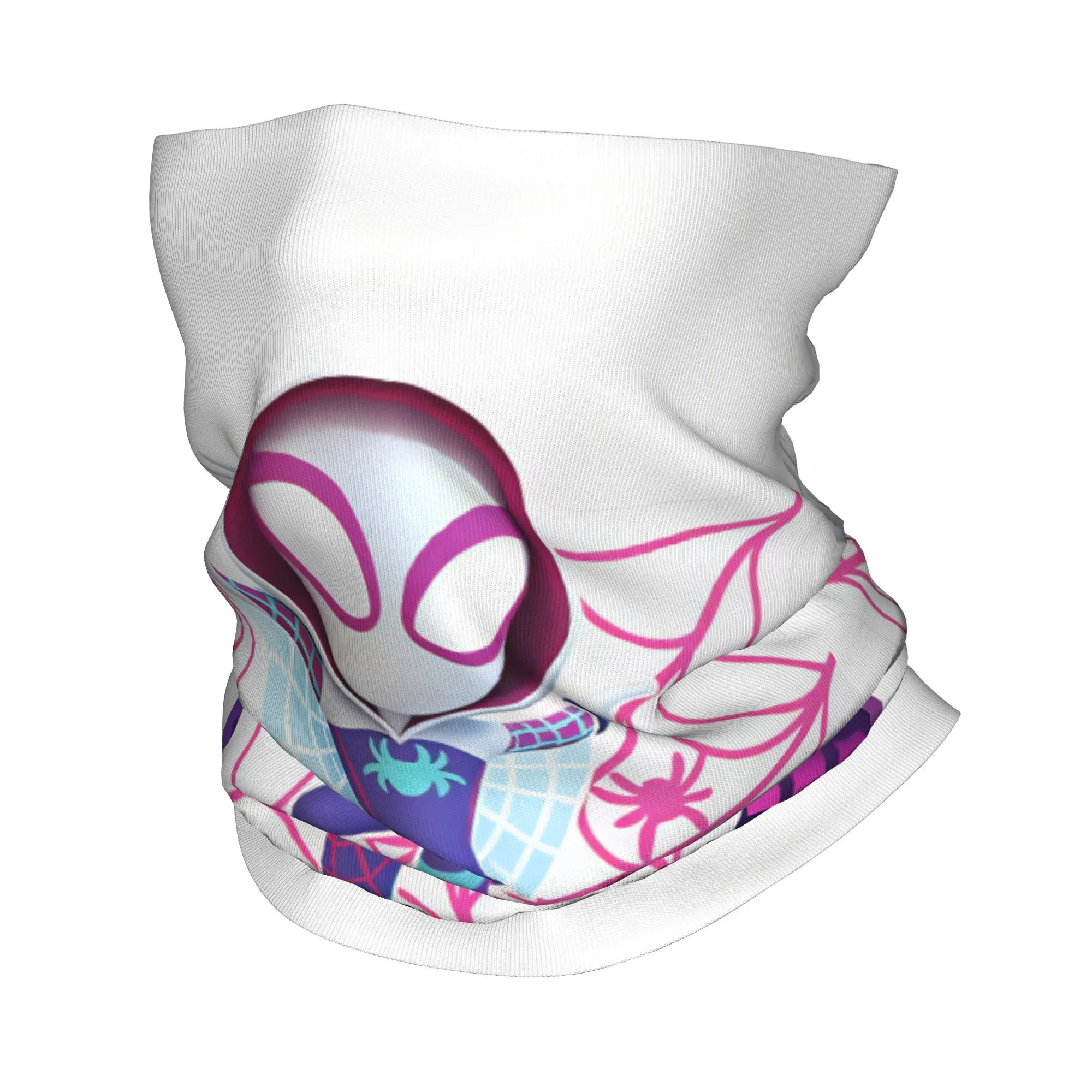 Spider Ghost Gwens Bandana  Vintage Balaclava Spring Hiking Camping Windproof Cycling Mask Soft Motorcycle Face Masks