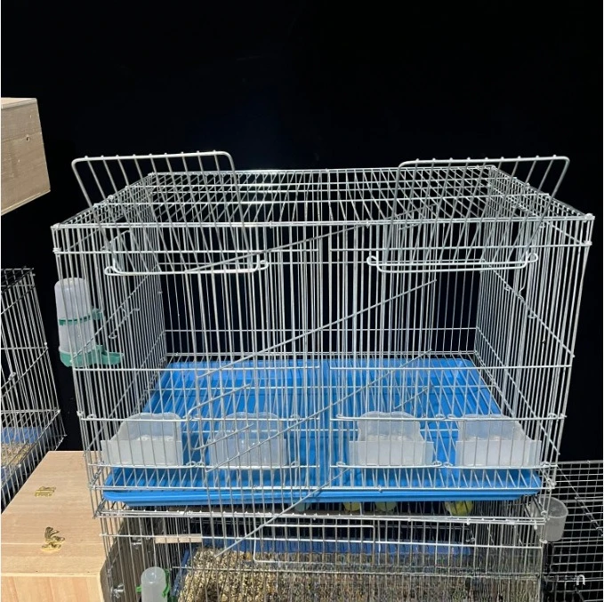 Large space galvanized breeding cage, tiger skin starling, peony cockatoo cage, electrogalvanized parrot breeding cage