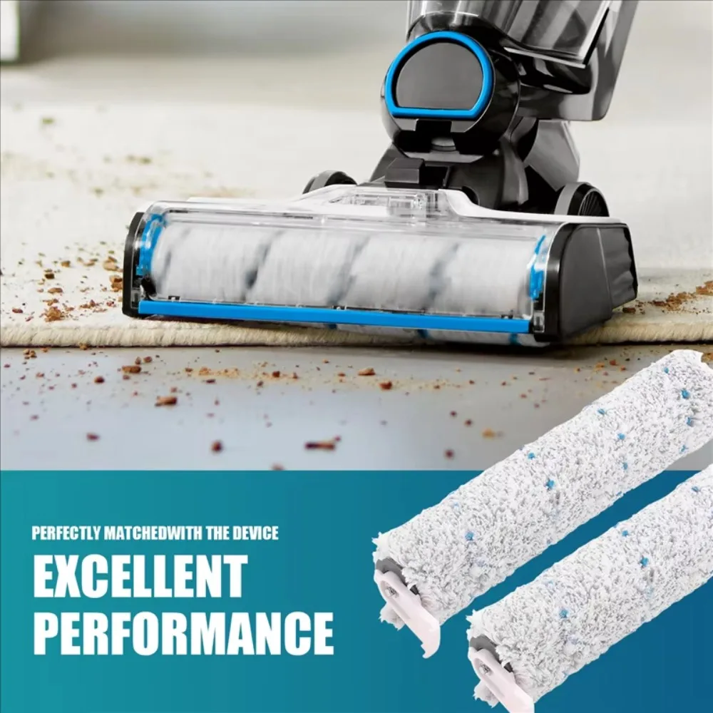 A61I 2 Pcs Multi-Surface Brush Roll For Bissell Crosswave Cordless Max Series Vacuum Cleaner,Suiable For Bissell 2765/2554