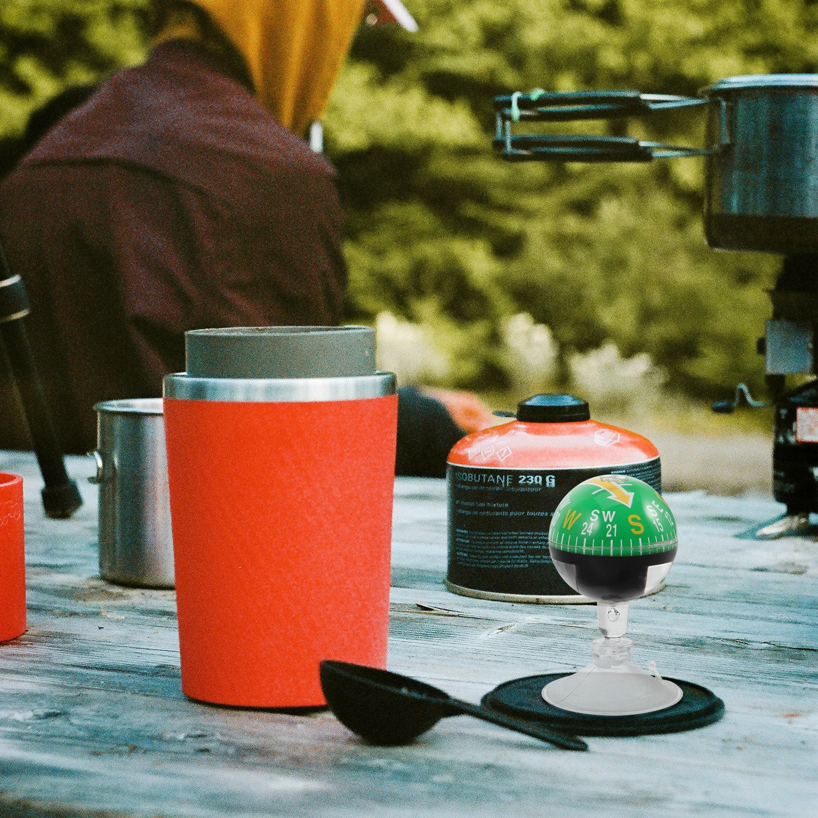 

Car Compass Portable Plastic Suction 38mm Dashboard Mount Accurate Navigation for Hiking Outdoor Marine Vehicle