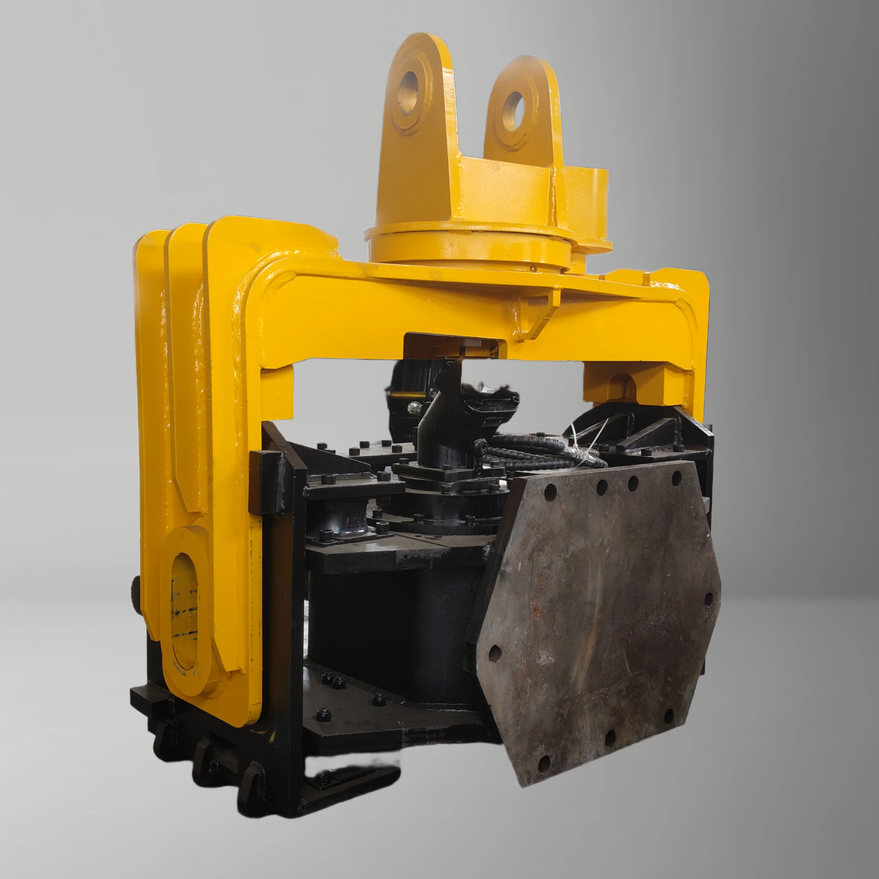 Installazione fotovoltaica automatizzata montata su pista della macchina per pilastri cingolati solari idraulici TDC