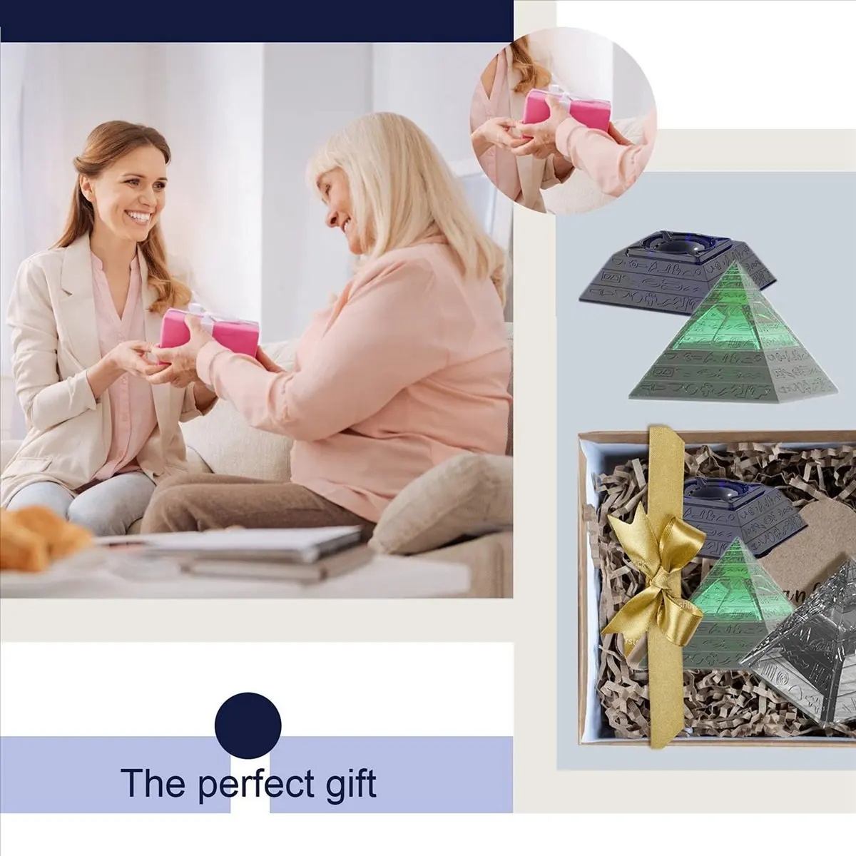 A75K Pyramid Ashtray Epoxy Resin Mold Smoke Storage Box Casting Silicone Mould DIY Crafts Ornaments Making Tools