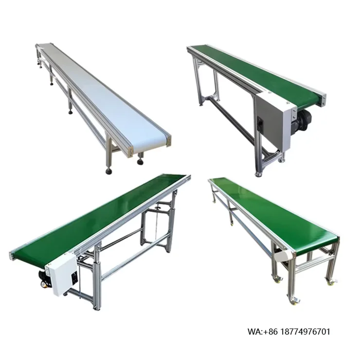 

Efficiency PVC / PU Belt Conveyor Table Manufacturing System Warehouse Conveyor Belt