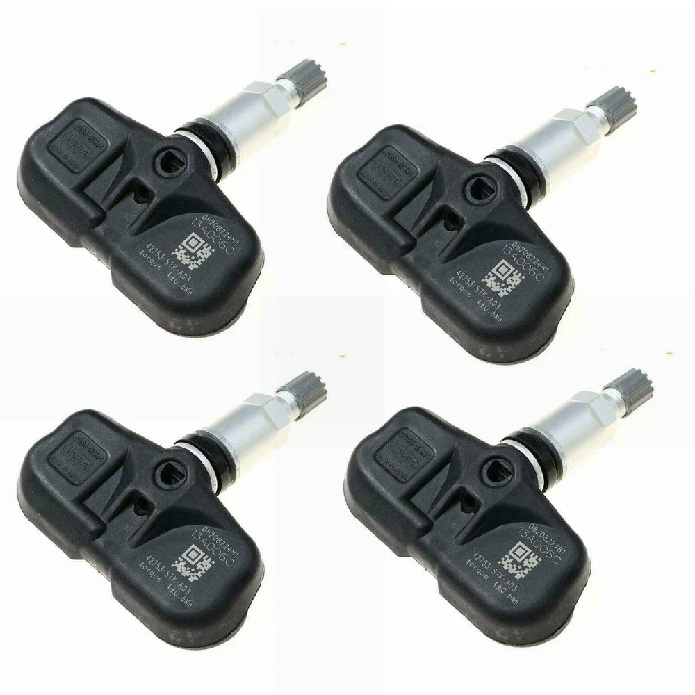

4 шт. PMV-107G TPMS датчик давления в шинах 42753-STK-A03 42753STKA03 для HONDA Acura MDX RDX RLX TSX Pilot