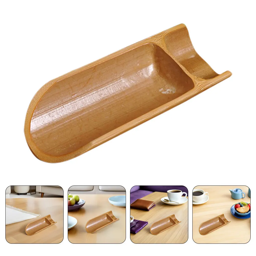 

2Pcs Bamboo Tea Scoop Elegant Loose Leaf Measuring Spoon for Brewing Ceremony Home Office Accessories Leaf Scoops