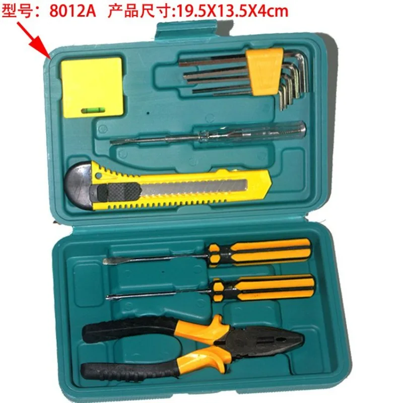 Hardware Toolbox Home Electrician Repair Multi functional Small Tools Home Repair Combination Complete Tool Set