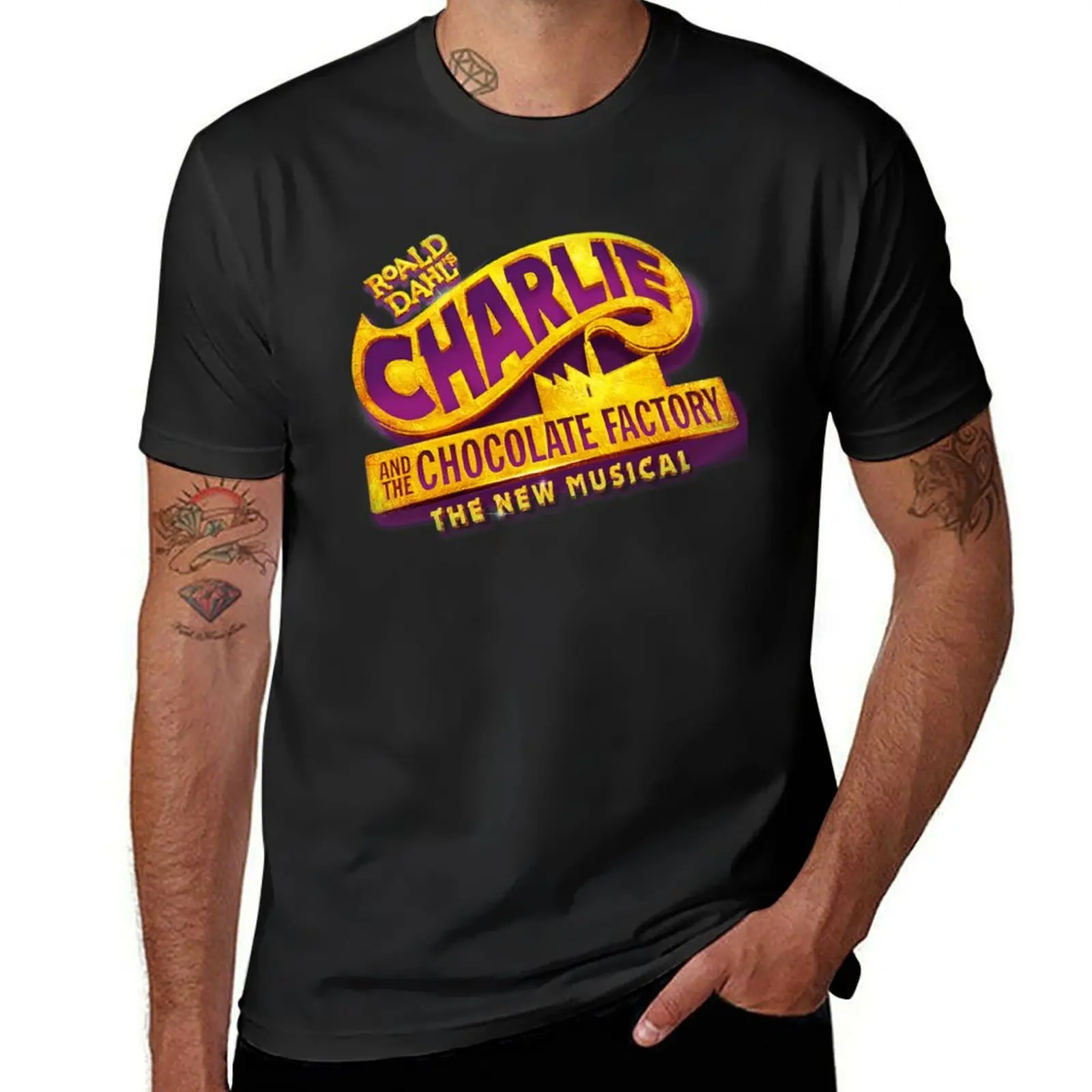 

Charlie And the Chocolate Factory T-Shirt blacks quick drying quick-drying oversizeds black t-shirts for men