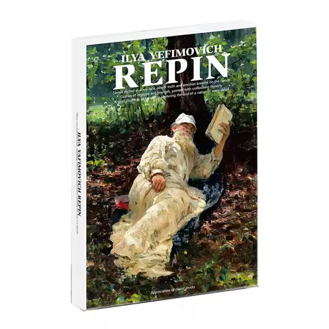 30 Sheets/Box Ilya Yafimovich Repin Oil Painting Postcard Vintage Greeting Card DIY Wish Card Message Gift Decoration Stationery