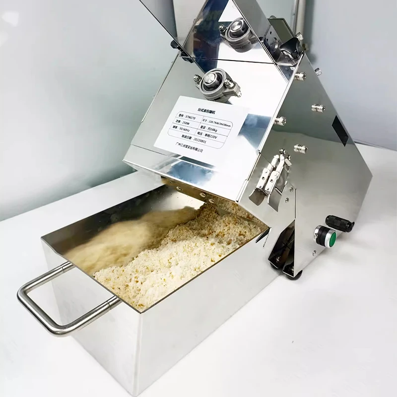 Penghancur Roti Listrik Komersial Penghancur Roti Peralatan Dapur Restoran Jepang 250W 21.5KG/Jam